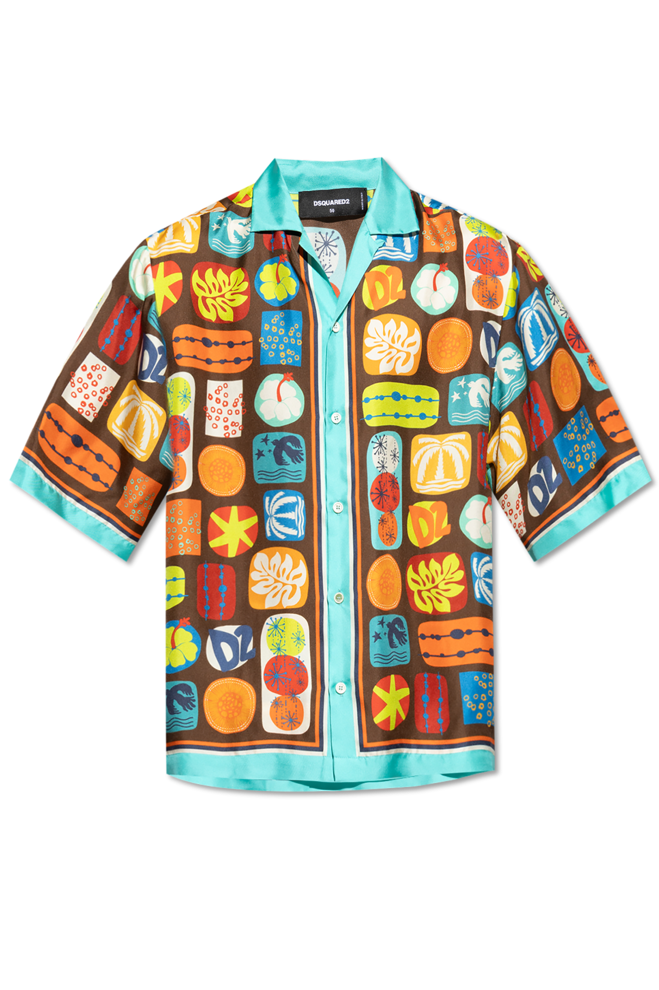 Multicolour Shirt capsule `Summer Lovers` Dsquared2 - Vitkac AS